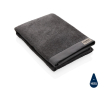Serviette de bain de type spa couleur titan