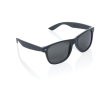 Lunettes de soleil en plastique recyclé couleur gris foncé