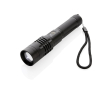 Lampe de poche rechargeable par USB couleur noir