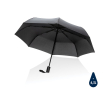Parapluie à ouverture et fermeture à bouton couleur noir