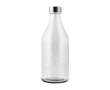 Grande bouteille en verre personnalisable couleur transparent