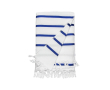 Serviette paréo personnalisée couleur bleu