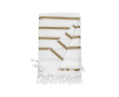 Serviette paréo personnalisée couleur beige