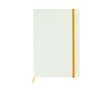 Carnet personnalisable avec le logo couleur orange