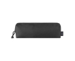 Trousse en RPET avec fermeture à cordon couleur noir