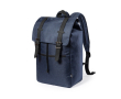 Sac à dos promotionnel style urbain recyclé couleur bleu marine