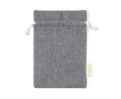 Sac en coton recyclé 120 gr/m2 couleur gris