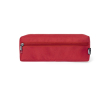 Trousse personnalisée recyclée couleur rouge