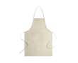 Tablier en toile de chanvre 200 g/m2 couleur naturel