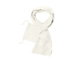 Foulard personnalisé en coton bio couleur naturel