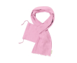 Foulard personnalisé en coton bio couleur rose