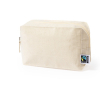 Trousse de toilette 100% coton de 180 g/m2 couleur naturel