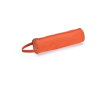 Trousse publicitaire au design cylindrique couleur orange