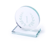 Plaque trophée de vainqueur couleur transparent