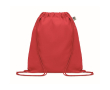 Sac à dos publicitaire bio 140 g/m2 couleur rouge
