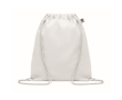 Sac à dos publicitaire bio 140 g/m2 couleur blanc