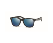Lunettes de soleil avec verres miroir couleur bleu