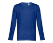 T-shirt publicitaire avec manches longues couleur bleu roi