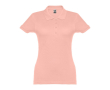 Polo avec logo entreprise femme 195 g/m2 couleur saumon