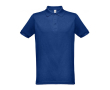 Polo logoté pour entreprise 200 g/m2 couleur bleu roi