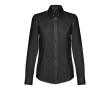 Chemise pour femme à manches longues couleur noir