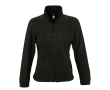 Veste polaire femme avec le logo d'entreprise couleur noir