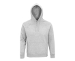 Sweat personnalisé à capuche éco 280 g/m2 couleur gris clair chiné