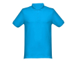 Polos personnalisés pas cher 240 g/m2 couleur cyan