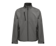 Veste promotionnelle imperméable 280 g/m2 couleur gris foncé
