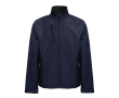 Veste promotionnelle imperméable 280 g/m2 couleur bleu marine