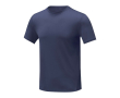 T-shirt personnalisé en polyester 105 g/m2 couleur bleu marine