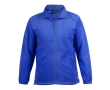 Veste polaire publicitaire recyclée 280 g/m2 couleur bleu