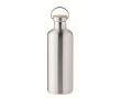 Bouteille thermos de grande taille couleur argenté