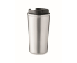 Verre en acier avec fonction thermos couleur argenté mat