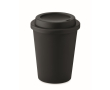 Verre à emporter personnalisé en PP couleur noir