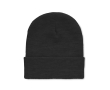 Bonnet en RPET personnalisé avec le logo couleur noir