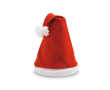 Bonnet de Père Noël en polyester couleur rouge