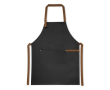 Tablier avec détails métalliques 300 g/m2 couleur noir