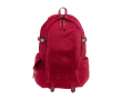 Sac à dos en ripstop avec plusieurs poches couleur rouge