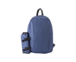 Sac à dos publicitaire avec poche extérieure couleur bleu