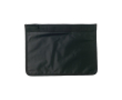 Porte-documents en nylon avec fermeture couleur noir