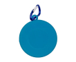 Gobelet pliable pour ranger des pilules couleur bleu