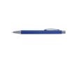 Stylo avec logo à effet miroir couleur bleu