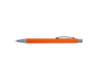 Stylo avec logo à effet miroir couleur orange