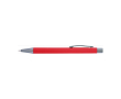 Stylo avec logo à effet miroir couleur rouge