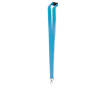 Tour de cou personnalisé avec mousqueton couleur turquoise