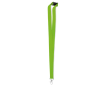 Tour de cou personnalisé avec mousqueton couleur vert lime