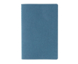 Carnet à couverture souple certifiée FSC couleur bleu