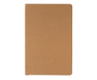 Carnet à couverture rigide certifié FSC couleur marron