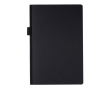 Carnet de notes avec marque-page certifié couleur noir